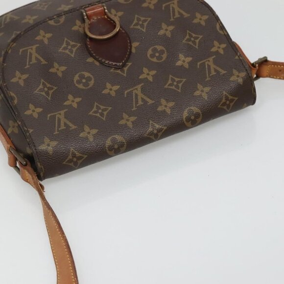 Authentic LOUIS VUITTON Monogram Saint Cloud GM Shoulder Bag Vintage M51242 - Picture 6 of 16